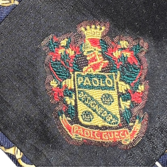 Vintage Paolo Gucci Neck Ties - Picture 8 of 11